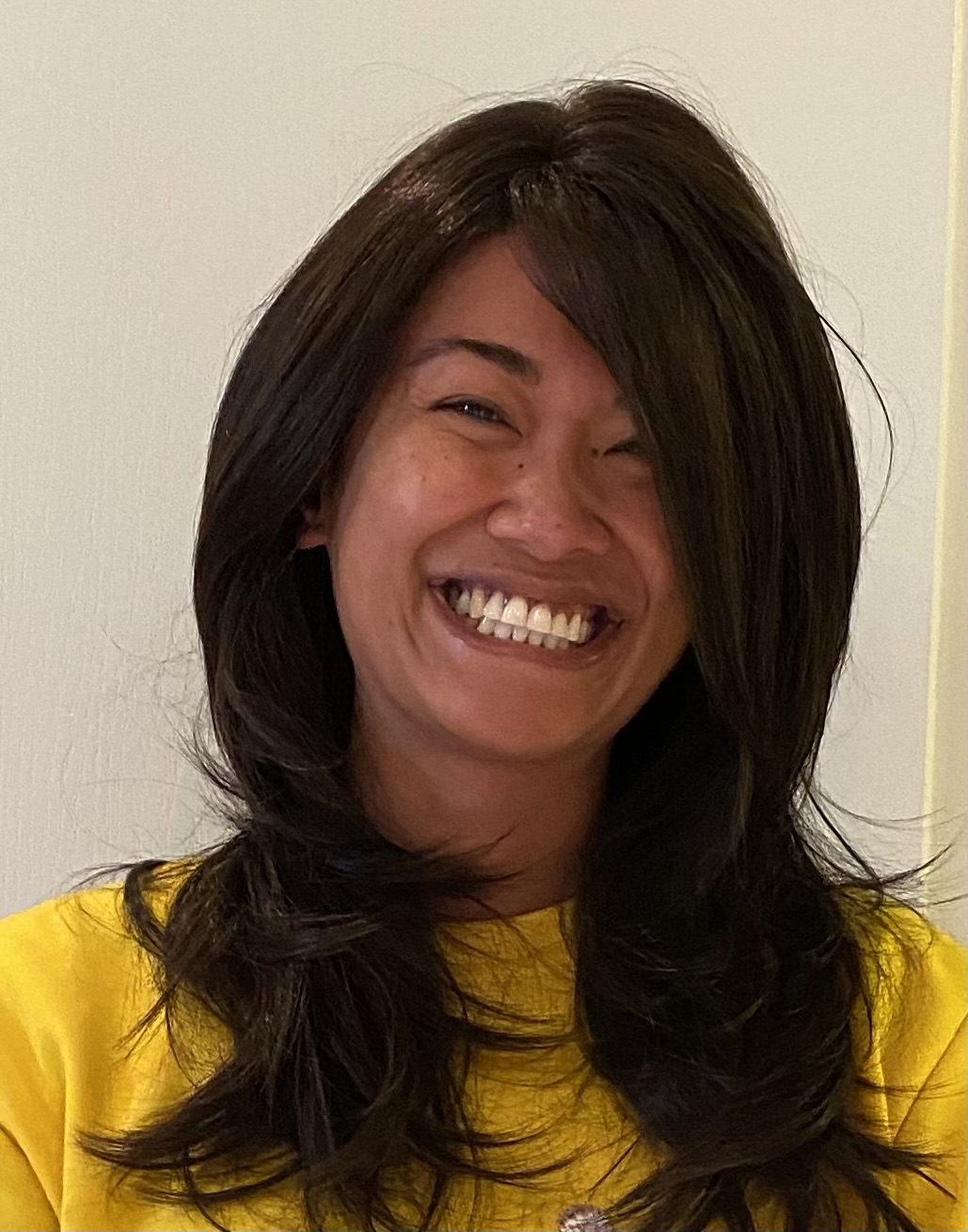 After: wig styling result