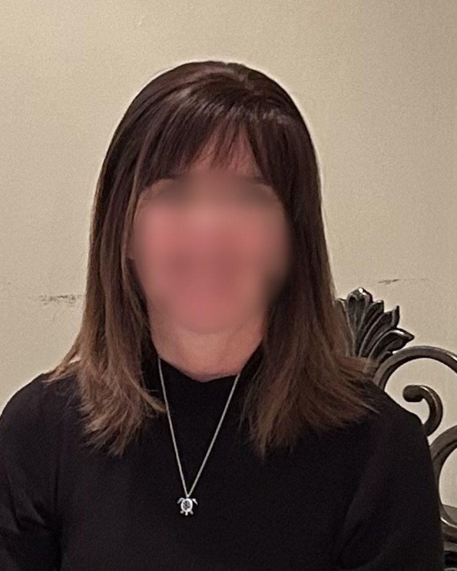 After: wig styling result