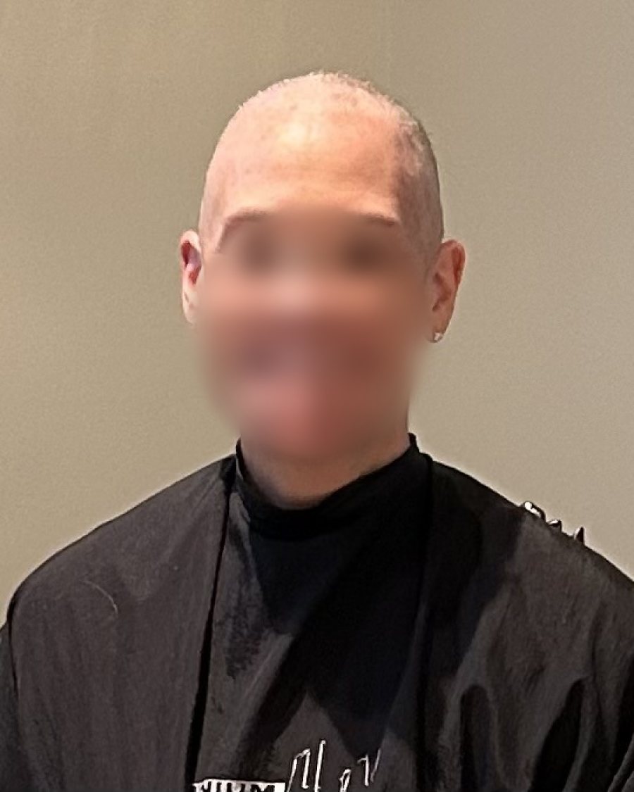 Before: prior to styling